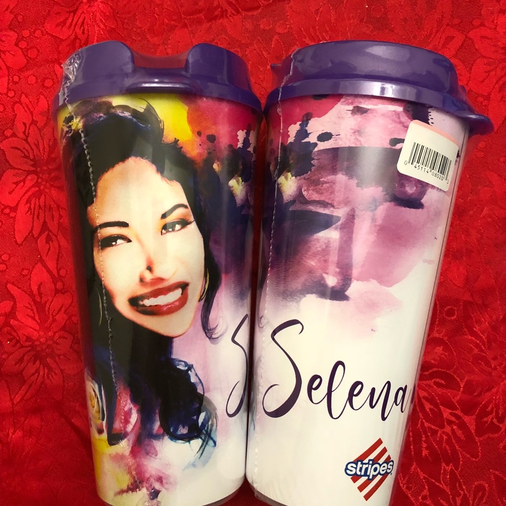 Selena Quintanilla Stripes Cups